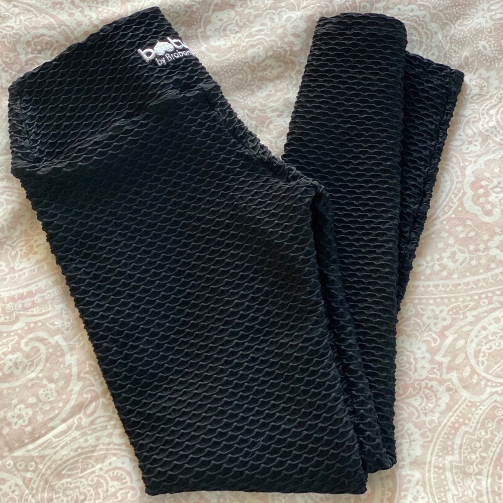 Booty By Brabants Black Croco Legging